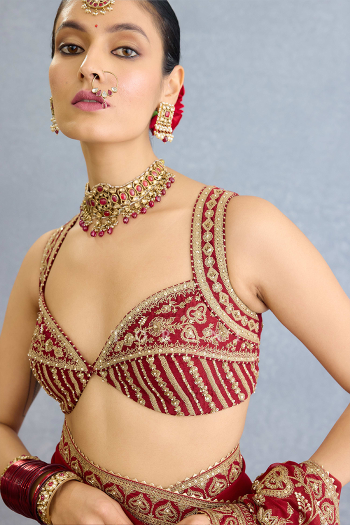 Shamse Rangalekha Blouse