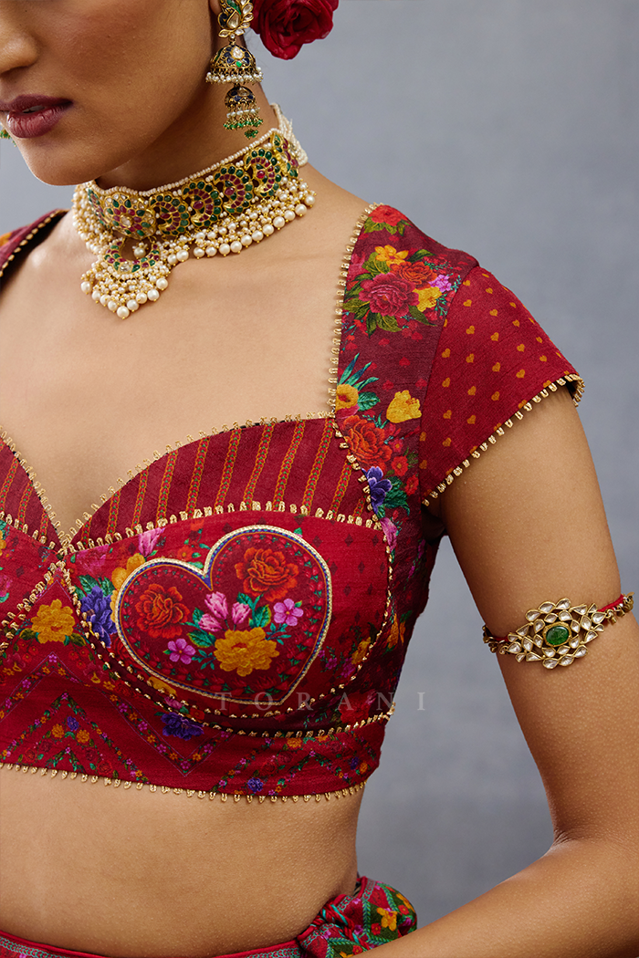 Dil Surkh Javeri Blouse