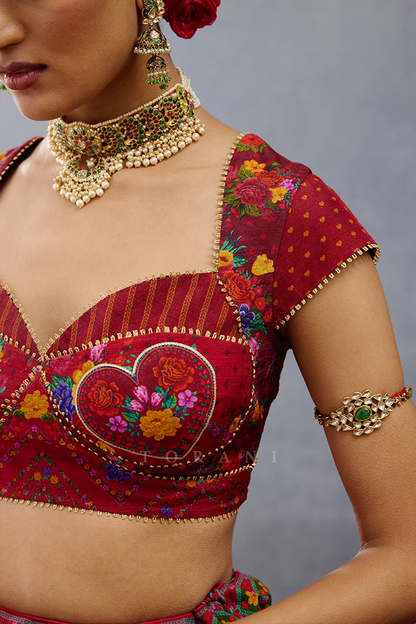 Dil Surkh Javeri Blouse