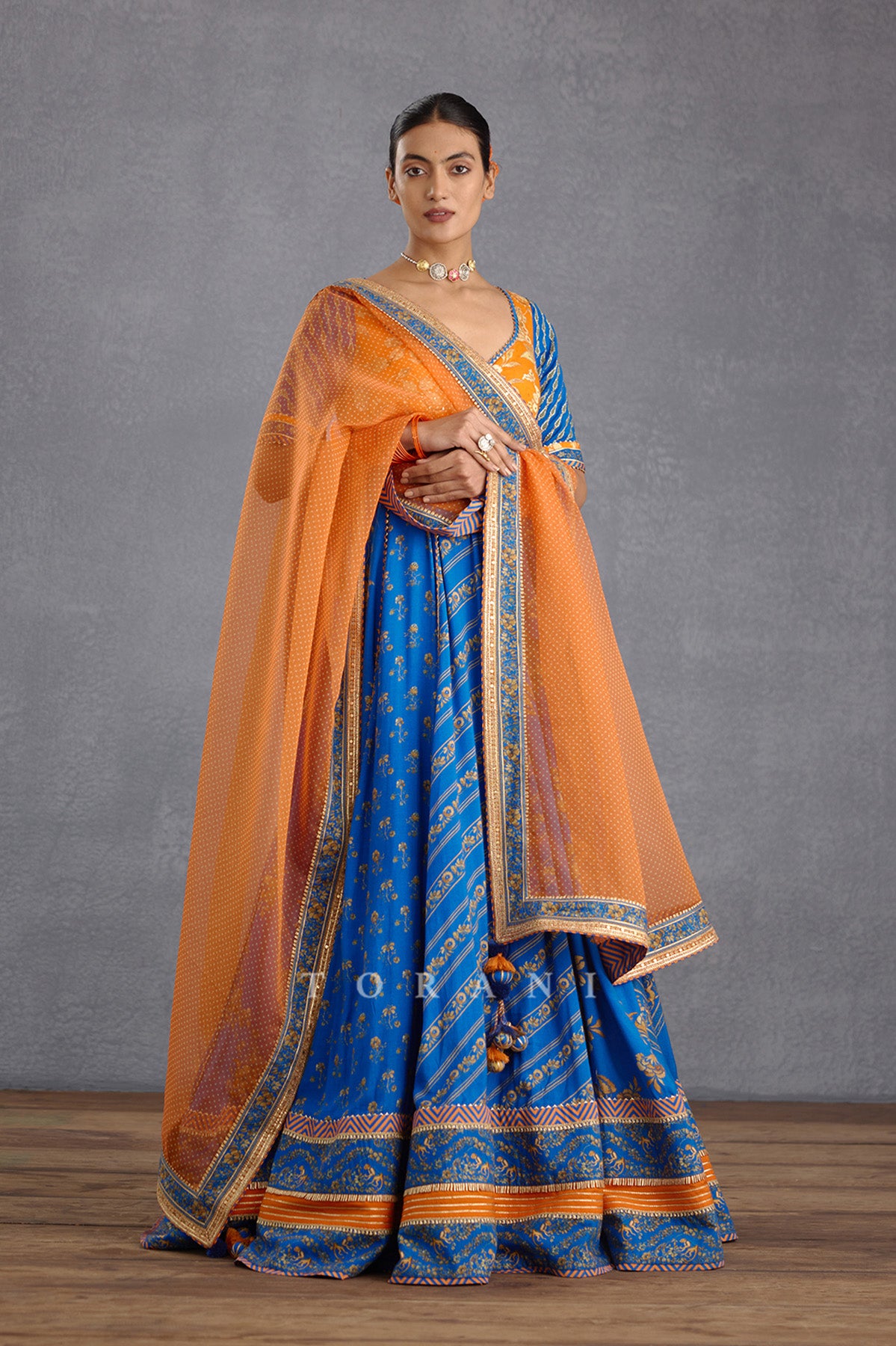 Rang Shyam Waheeda Anarkali Set