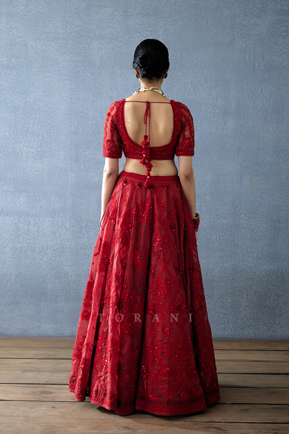 Gulmohar Advika Blouse
