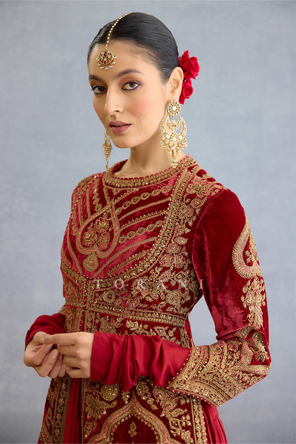 Shamse Vamika Jacket Set