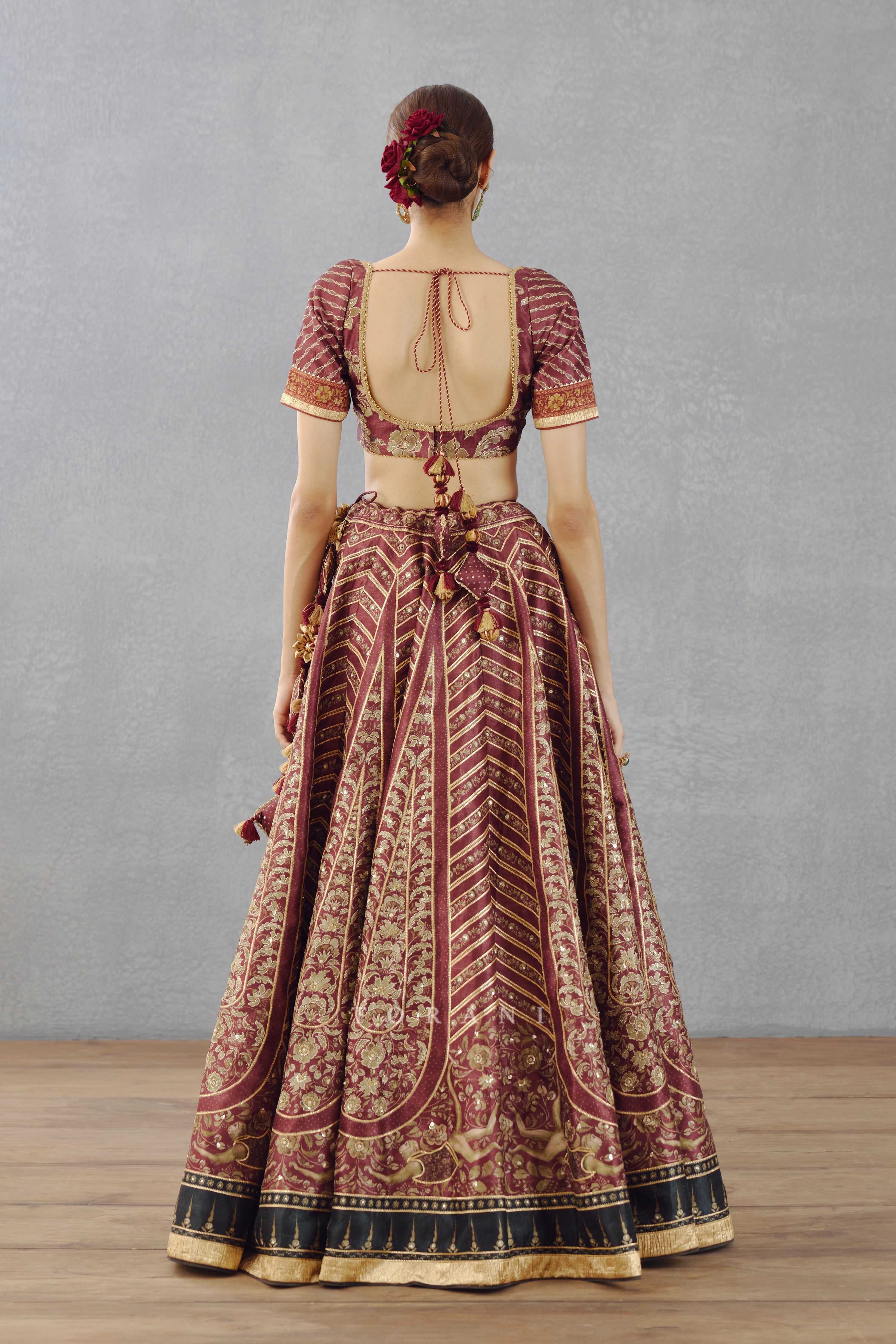 SALE - Gulnar Oorjita Lehenga Set