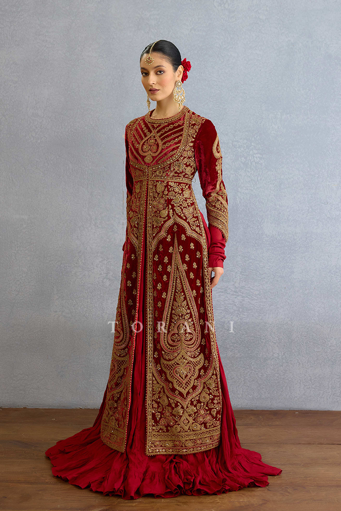 Shamse Vamika Jacket Set