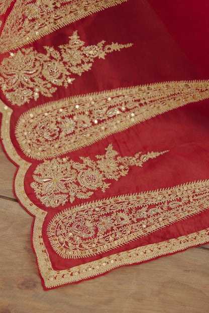 Sindoori Geetika Saree