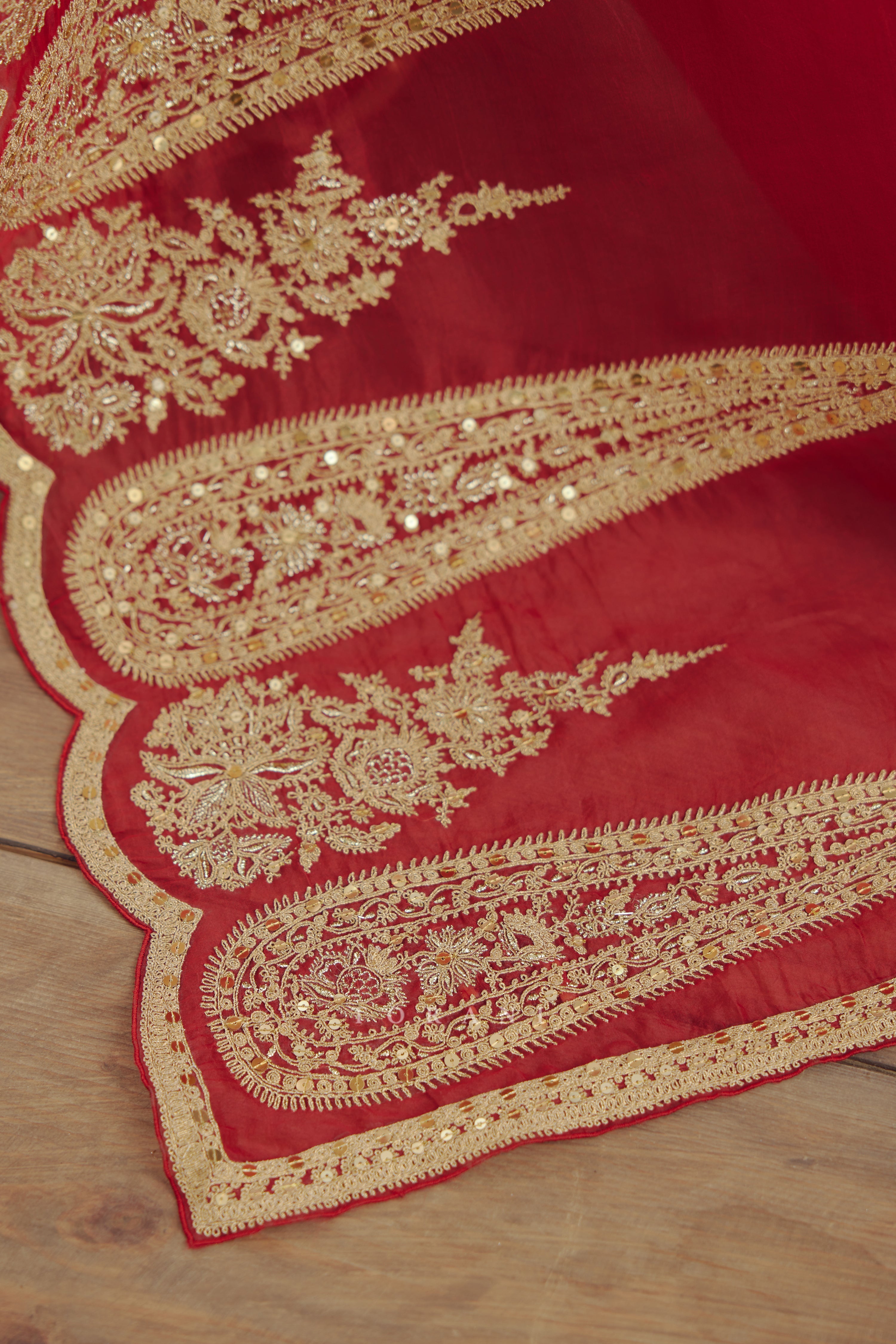 SALE - Sindoori Geetika Saree