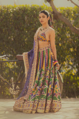 Torani's Multicolor Lehenga set worn by Shriya Pilgaonkar