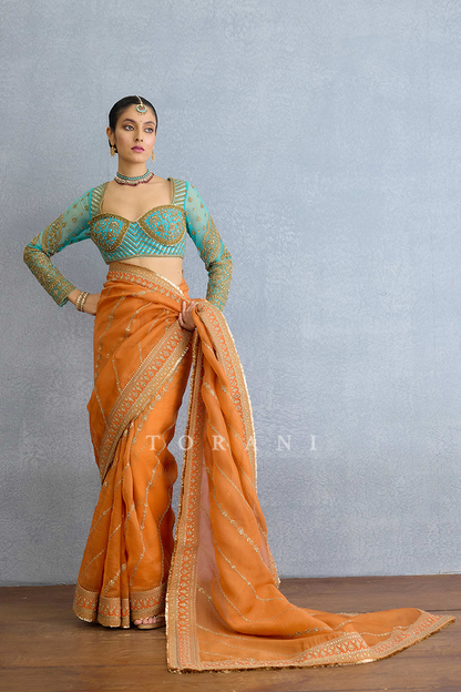 Pukhraj Ramani Saree