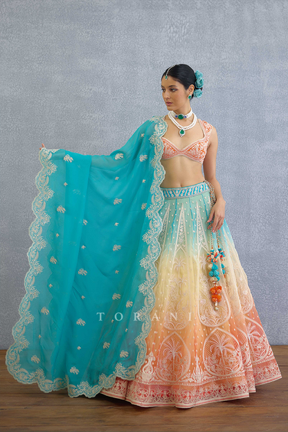 Godhuli Meera Lehenga Set