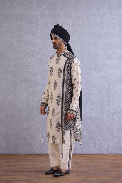 Kalamkari Kirav Kurta Set