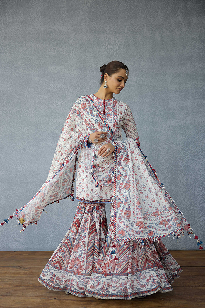 Coromandel Dakshaa Sharara Set