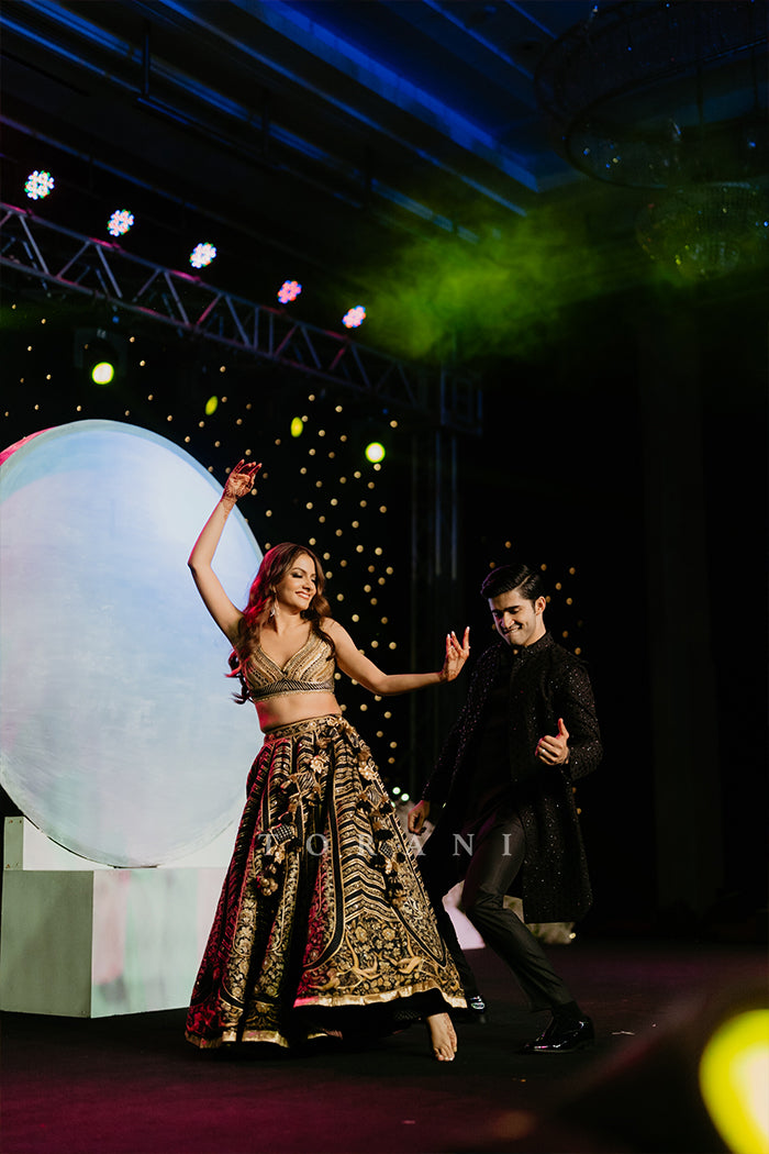 Sucheta in our Custom Gulghast Lehenga Set