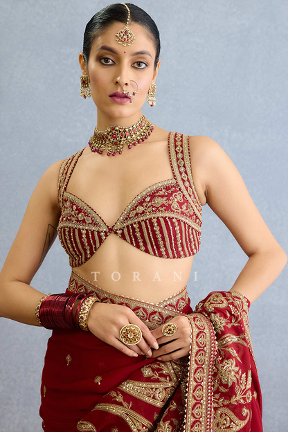 Shamse Rangalekha Saree