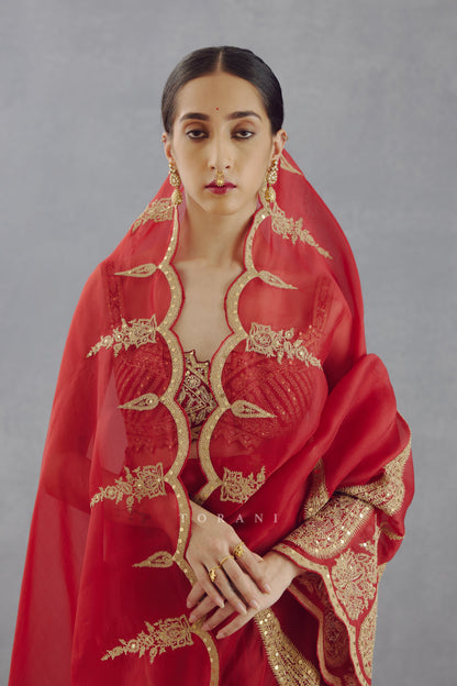 SALE - Sindoori Geetika Saree