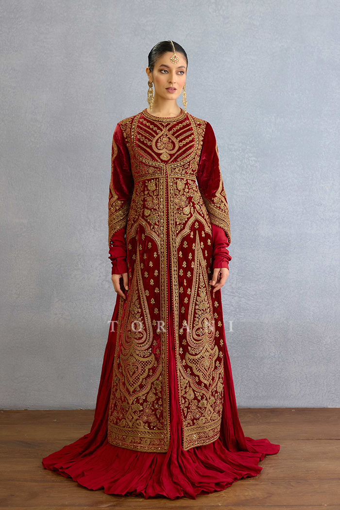 Shamse Vamika Jacket Set