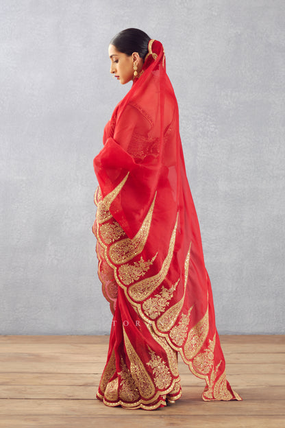 Sindoori Geetika Saree