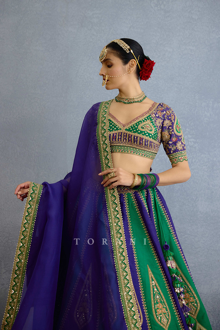 Raqse Morni Veil Odhni