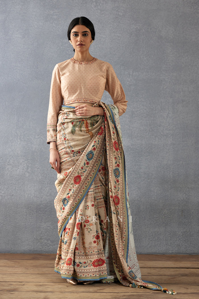 SALE - Badami Mulmul Blouse