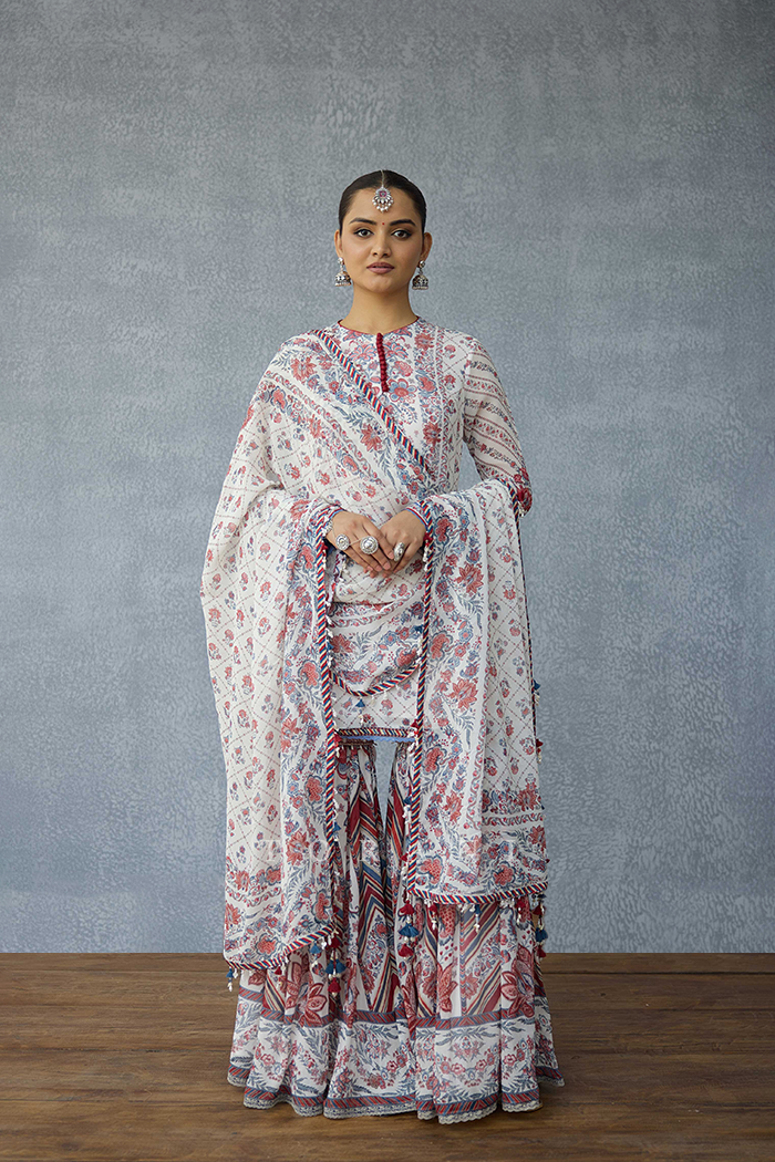 Coromandel Dakshaa Sharara Set