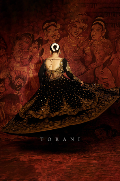 Vidya Balan in our Bhadra Raazi Anarkali Set