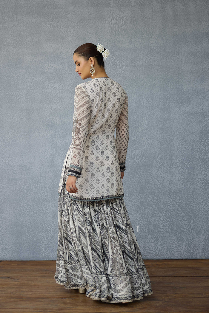 Kalamkari Dakshaa Sharara Set