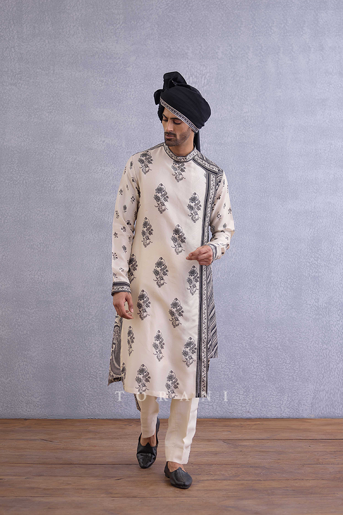 Kalamkari Kirav Kurta Set