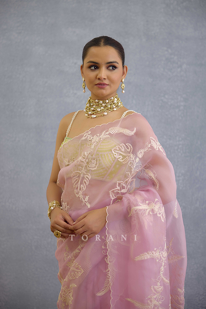 Bakaayan Pankhuri Saree
