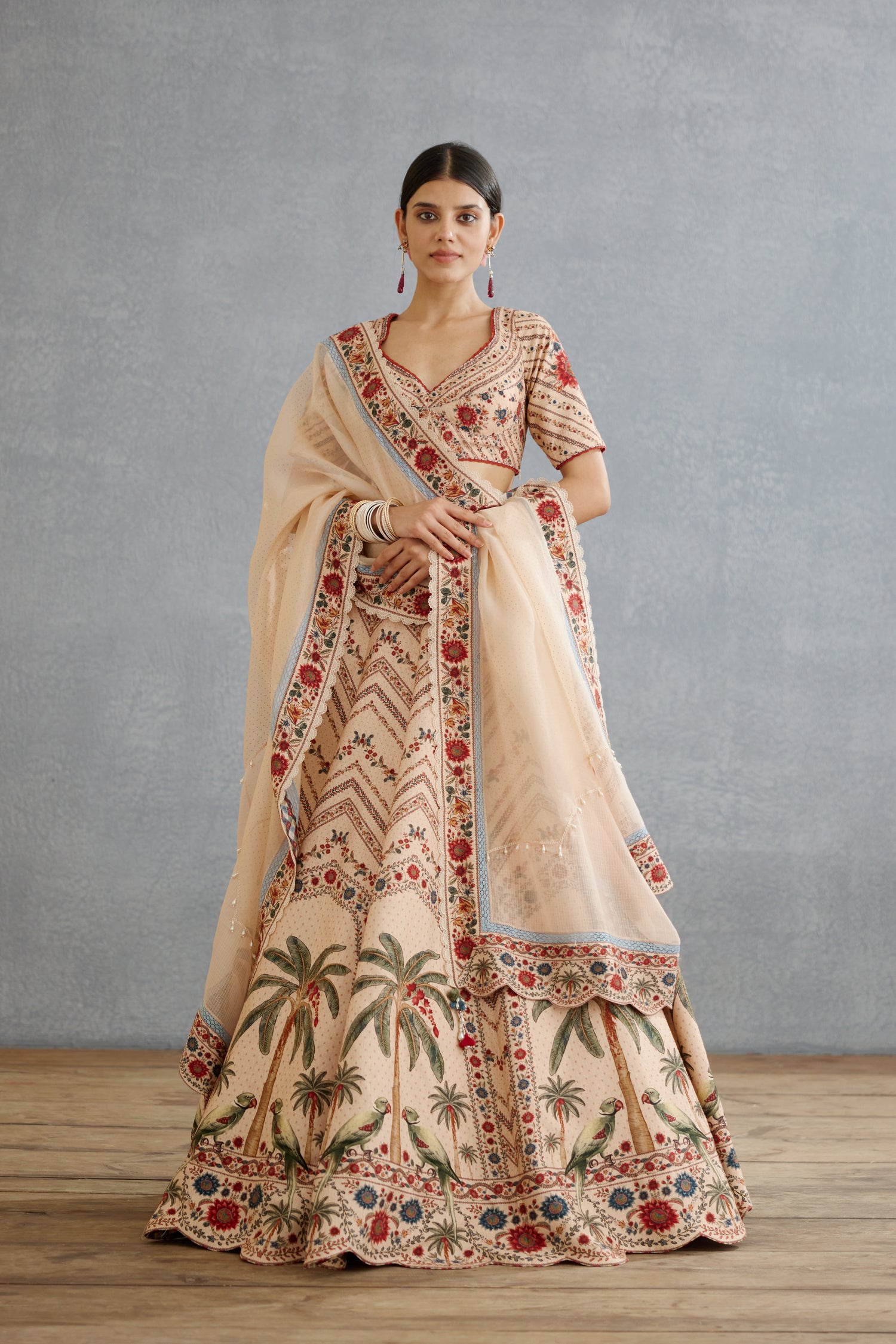 Badami Nagma Lehenga Set