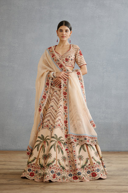 Badami Nagma Lehenga Set