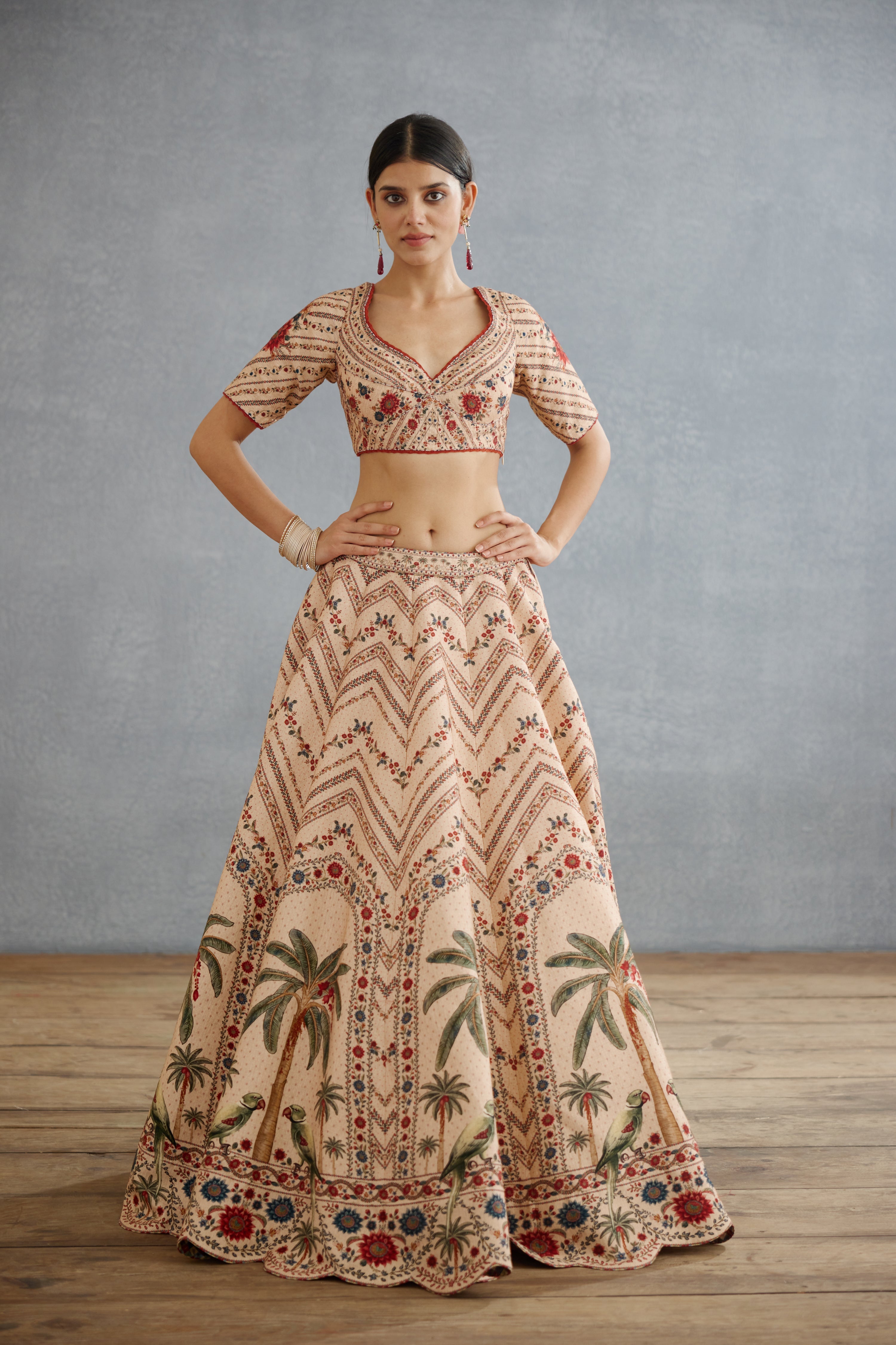 SALE - Badami Nagma Lehenga Skirt