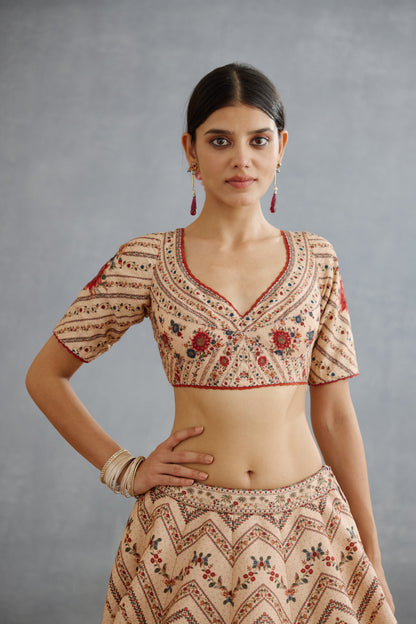 SALE - Badami Nagma Lehenga Skirt