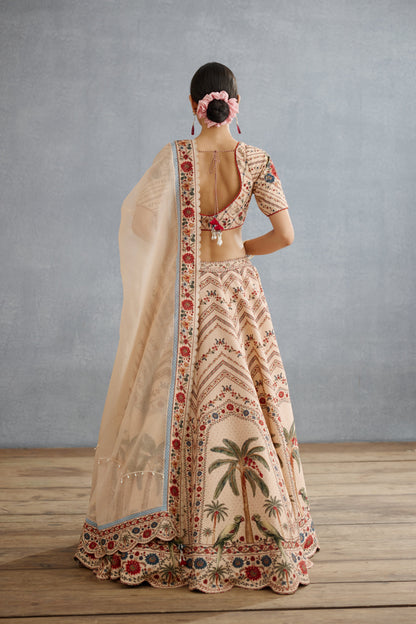 SALE - Badami Nagma Lehenga Skirt