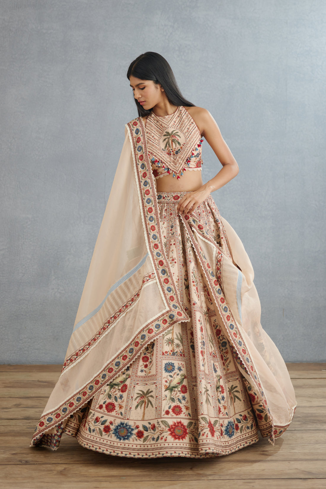 Badami Tarini Lehenga Set