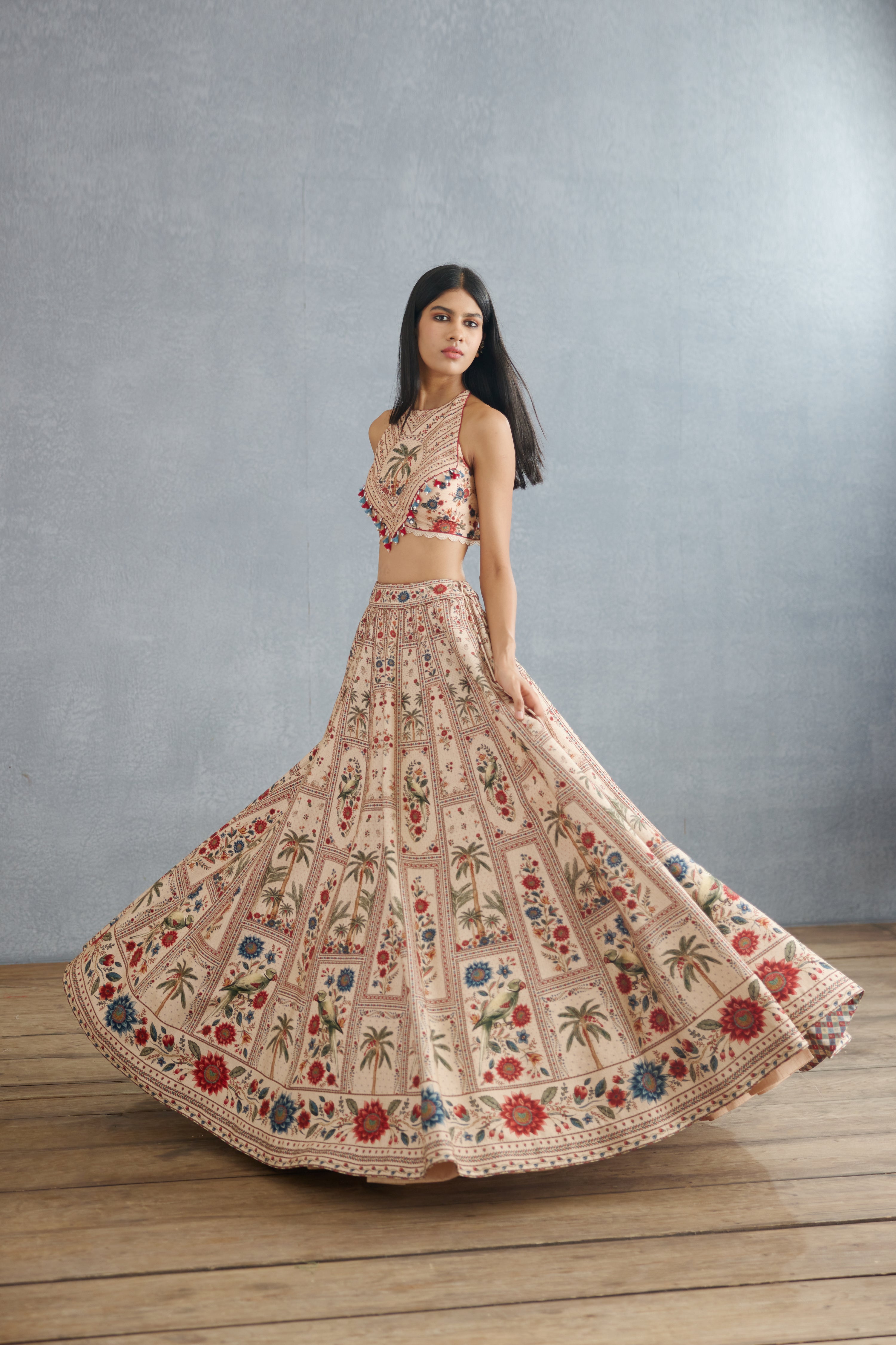Badami Tarini Lehenga Set