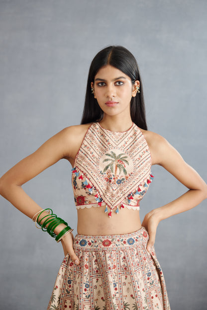 Badami Tarini Lehenga Set