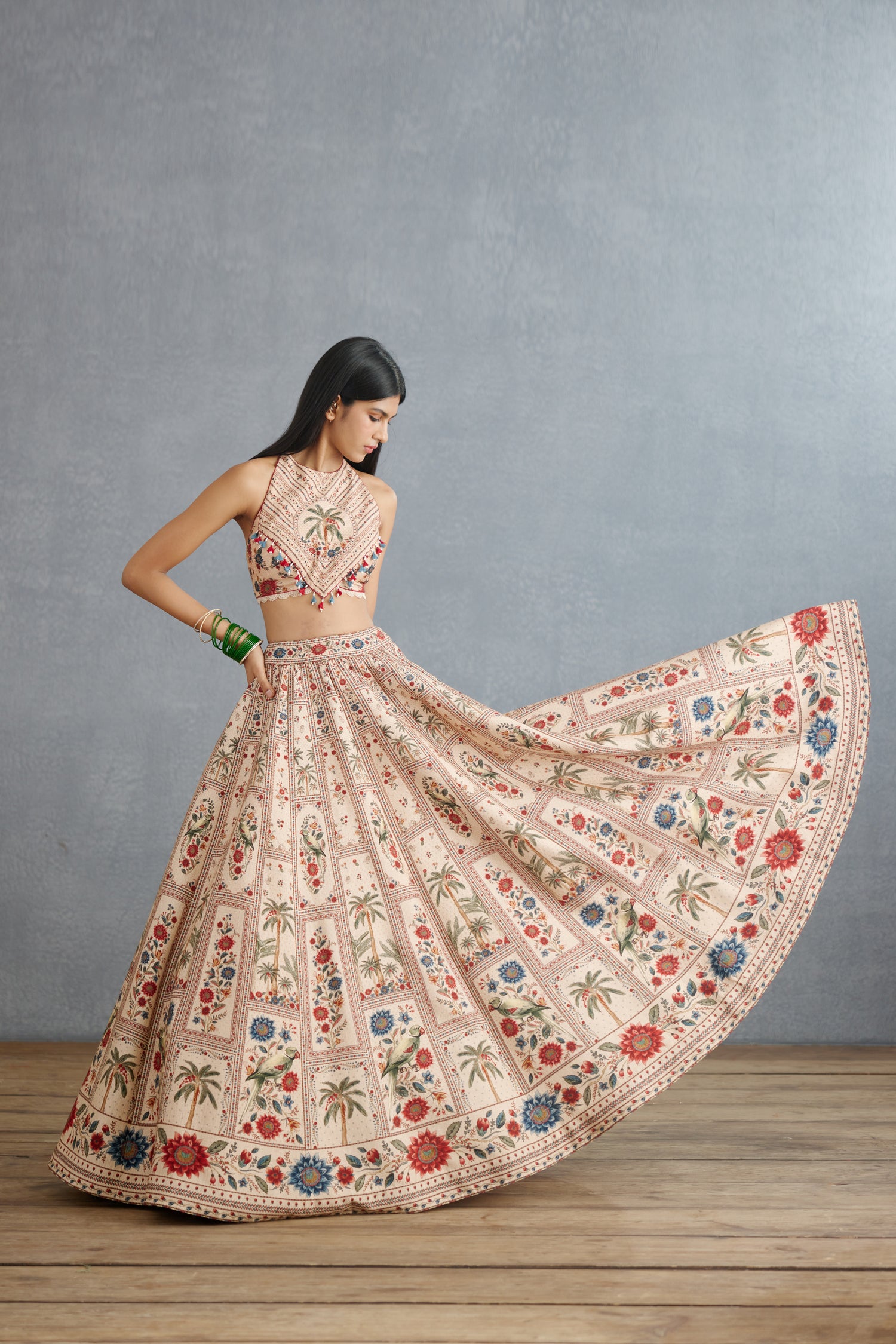 Badami Tarini Lehenga Set