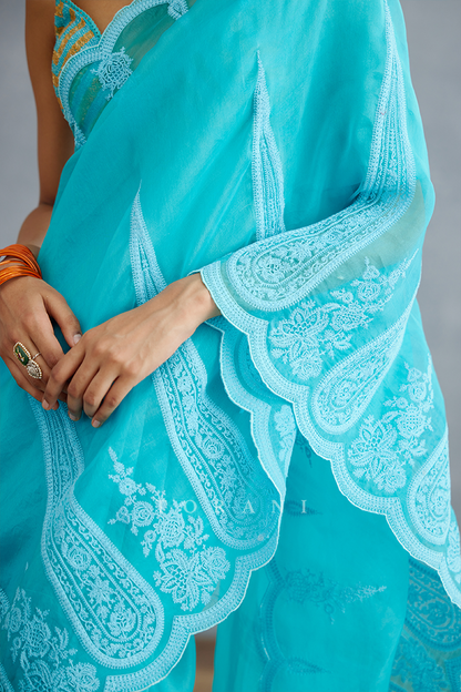 Firoza Geetika Saree