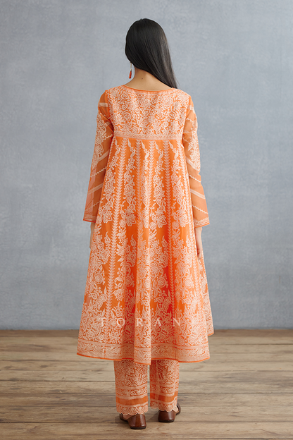 Santree Kalidaar Paavni Kurta Set