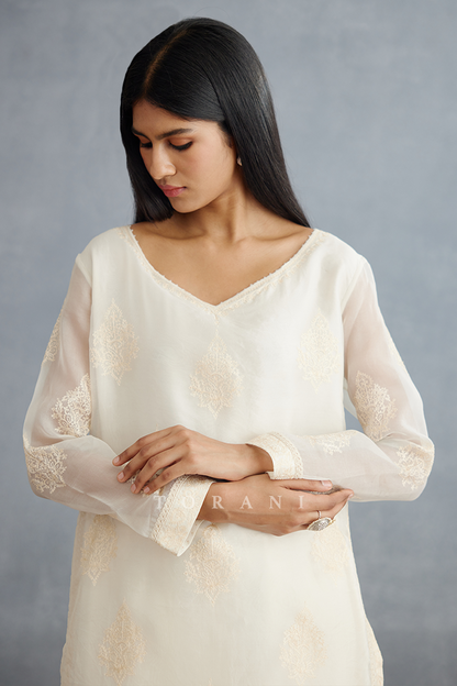 Swetah Aadrita Kurta Set