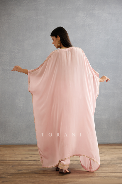 Gul-Mohar Ashni Kaftan Set