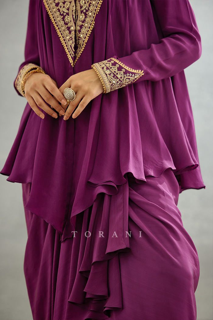 Gul-Rez Saroja Co-ord Set