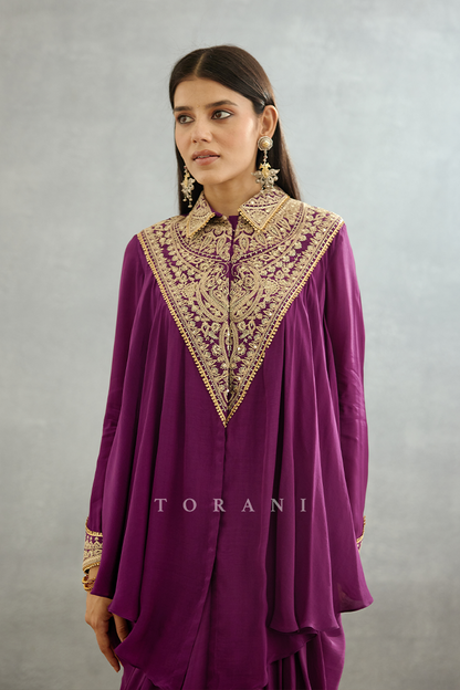 Gul-Rez Saroja Co-ord Set