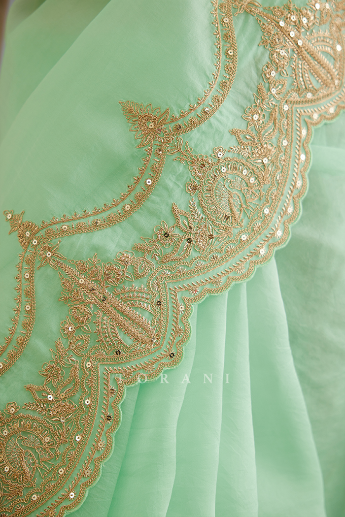 Gul-Neer Idika Saree