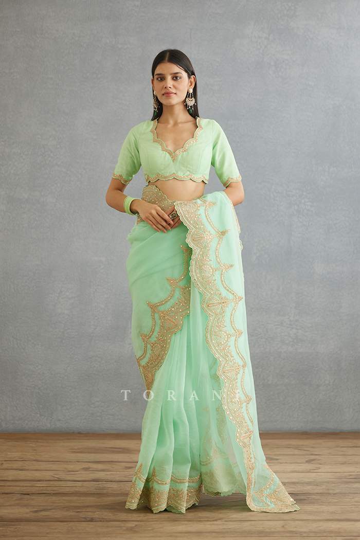 Gul-Neer Idika Saree