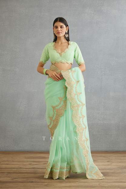 Gul-Neer Idika Saree