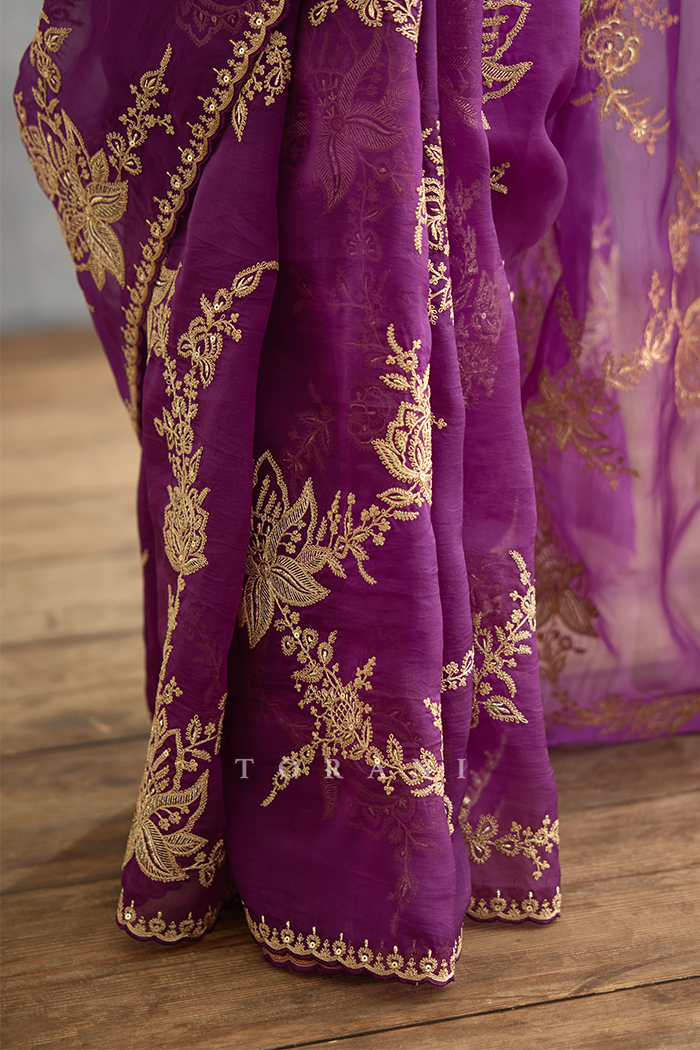 Gul-Rez Daavya Saree