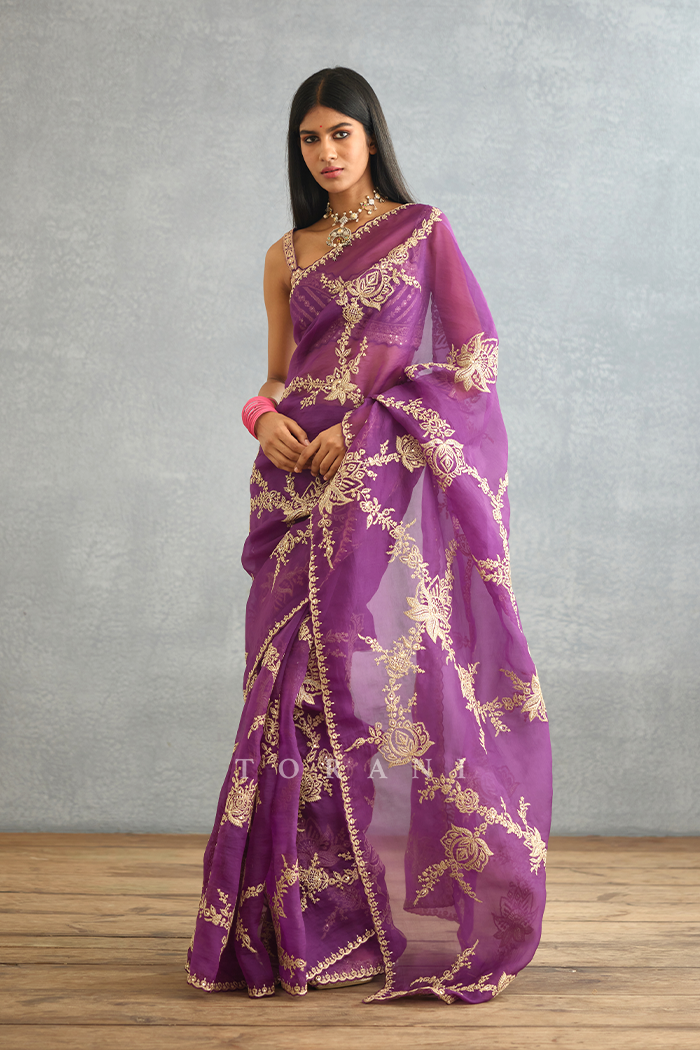 Gul-Rez Daavya Saree