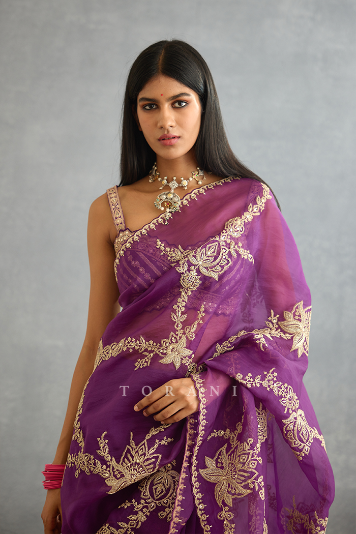 Gul-Rez Daavya Saree