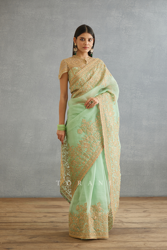 Gul-Neer Yashoda Saree