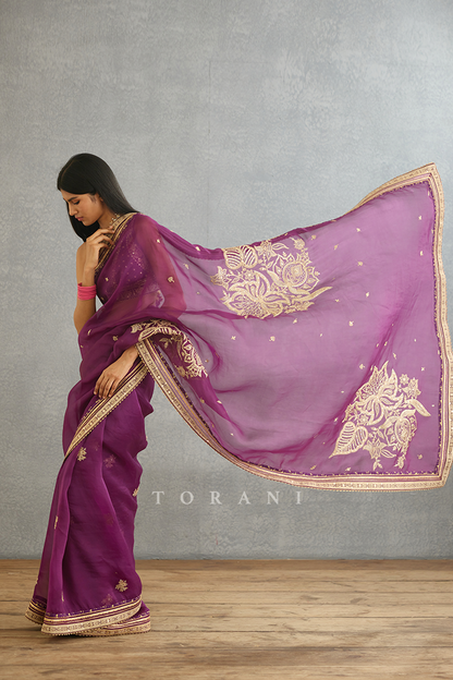 Gul-Rez Taashi Saree